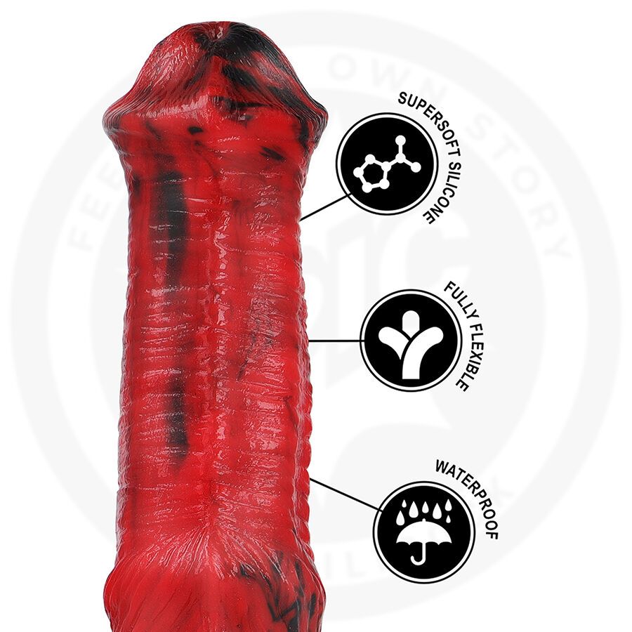 Dildo dragón de la noche - Vulcanus  foto 5