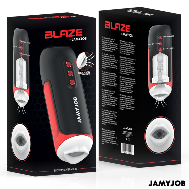 Blaze - Masturbador automático succión  foto 8