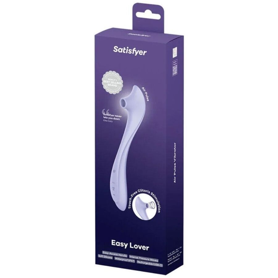 Easy lover vibrador & estimulador air pulse  foto 5