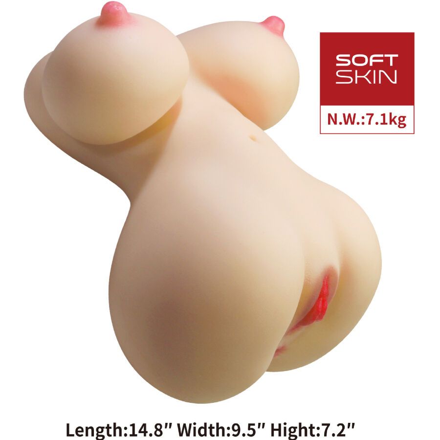 Torso femenino realista vagina y anal - Fiona  foto 2