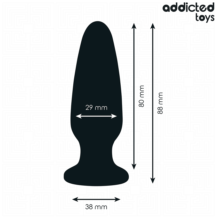 Plug anal con joya silicona  foto 5
