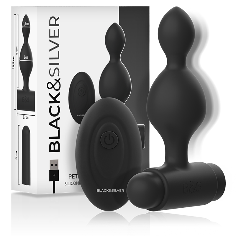 Tucker - Plug anal silicona con vibración  foto 2