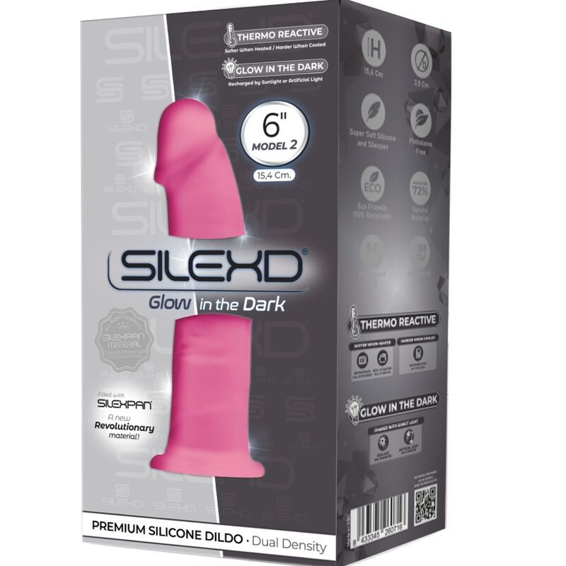 Dildo realista - 15cm - Rosa fluorescente  foto 3