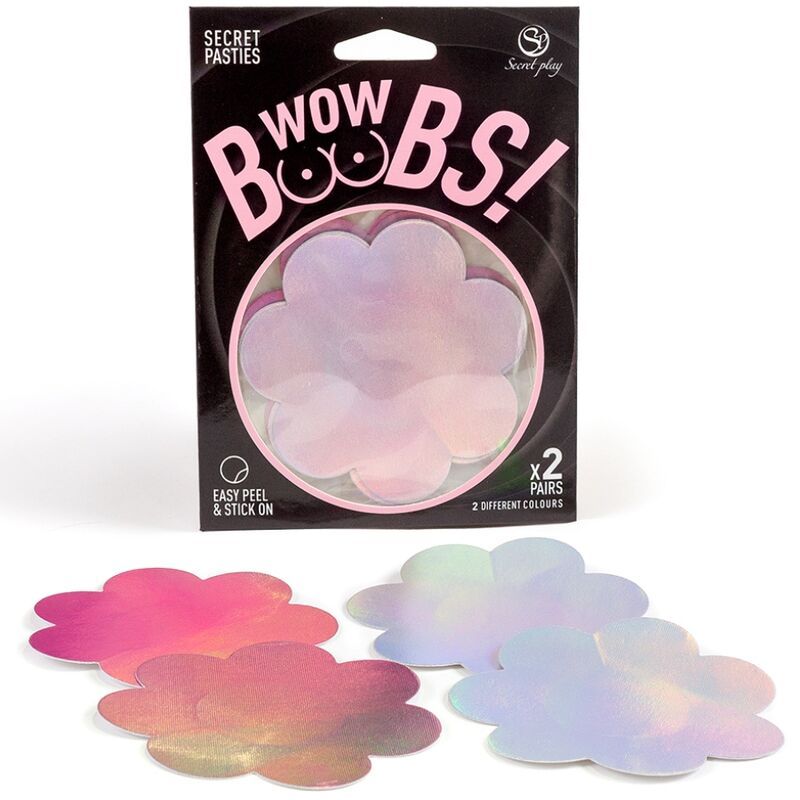 Secretplay wow boobs! cubre pezones decorativos