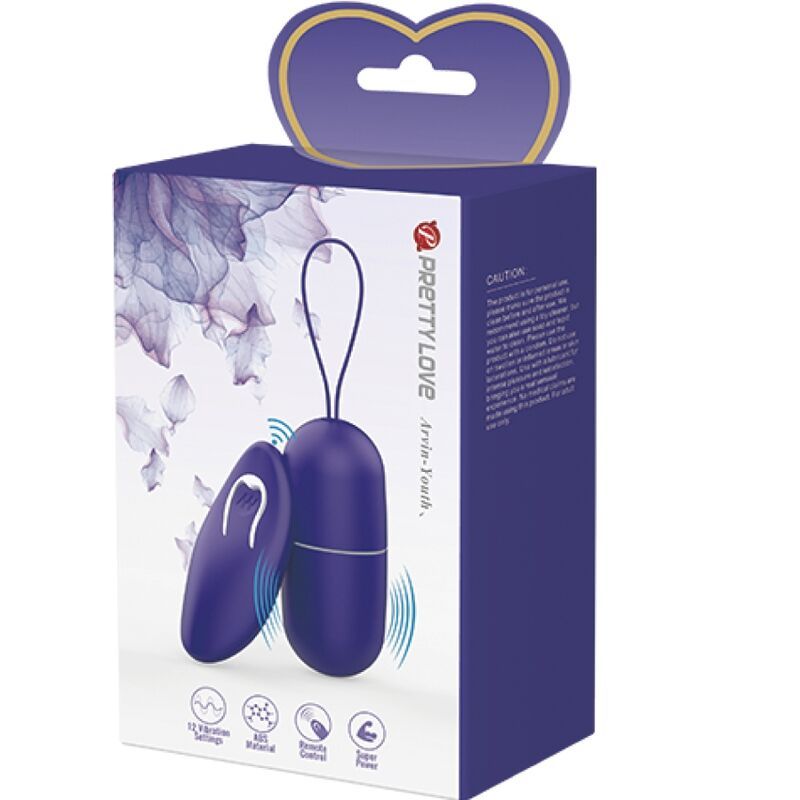 Arvin youth - Huevo vibrador control remoto violeta  foto 6