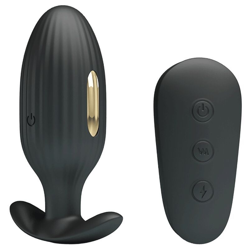 Plug anal con vibración control remoto - Kelly  foto 2
