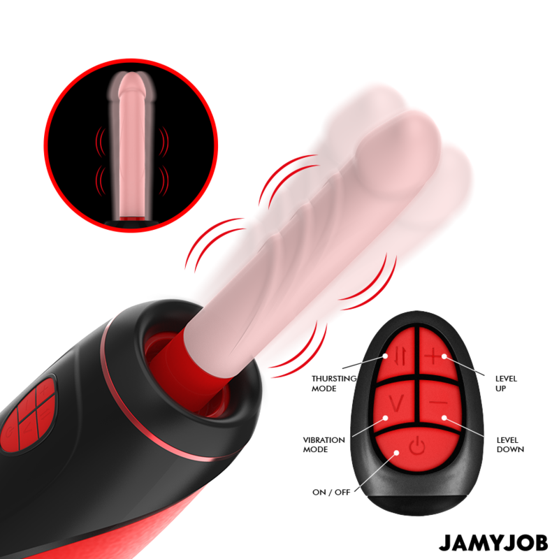 Pyston - Masturbador automático con dildo  foto 5