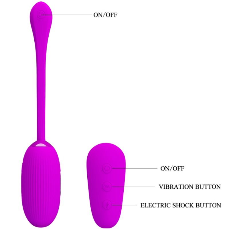 Shock Fun huevo vibrador y electroshock  foto 3