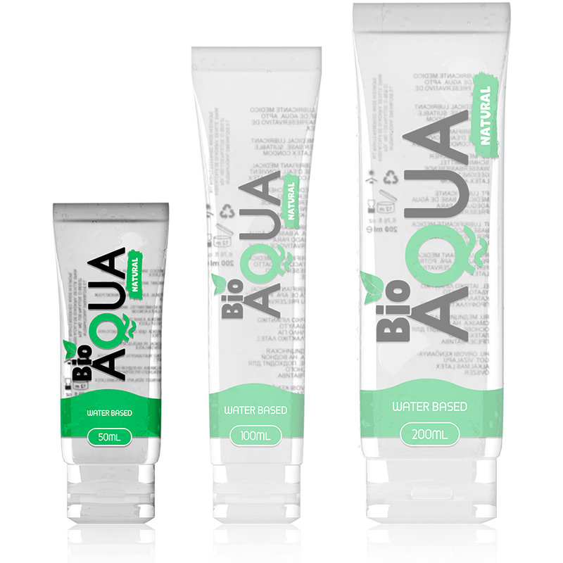 Bioaqua lubricante natural base agua 50 ml foto 2