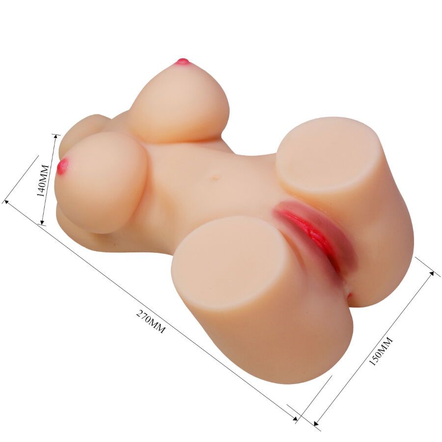 Torso femenino realista vagina y anal - Hetty  foto 6
