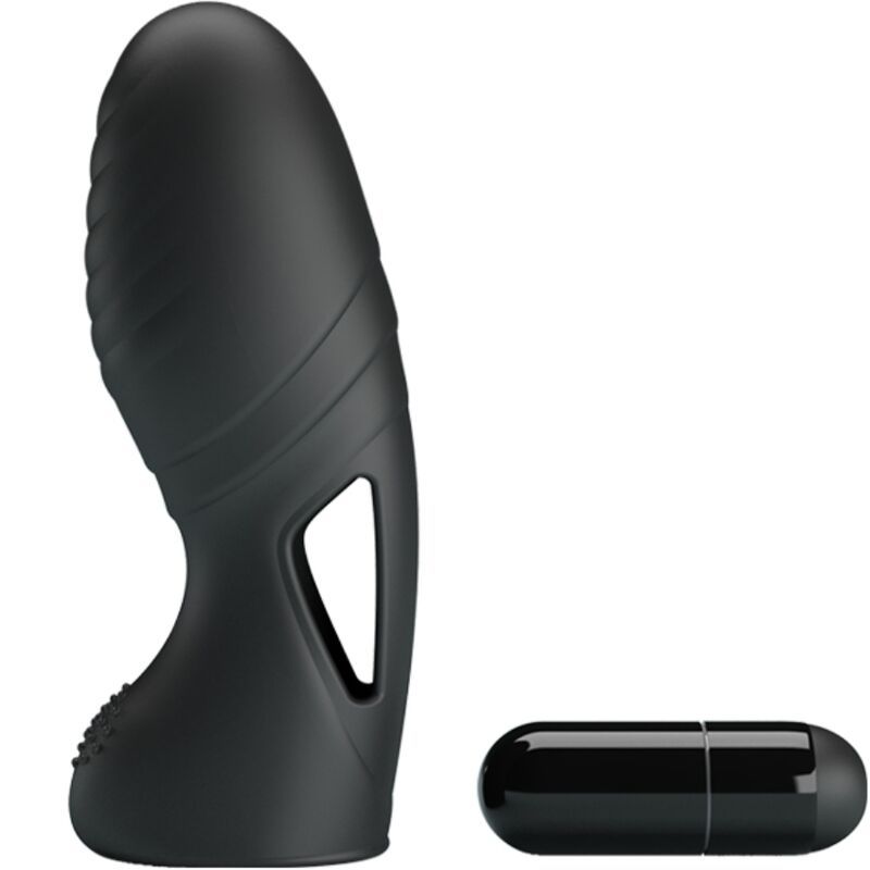Alan vibrador de dedo silicona 