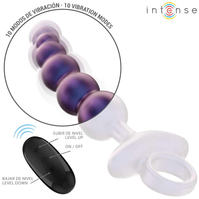 Tito plug anal vibrador control remoto  foto 3