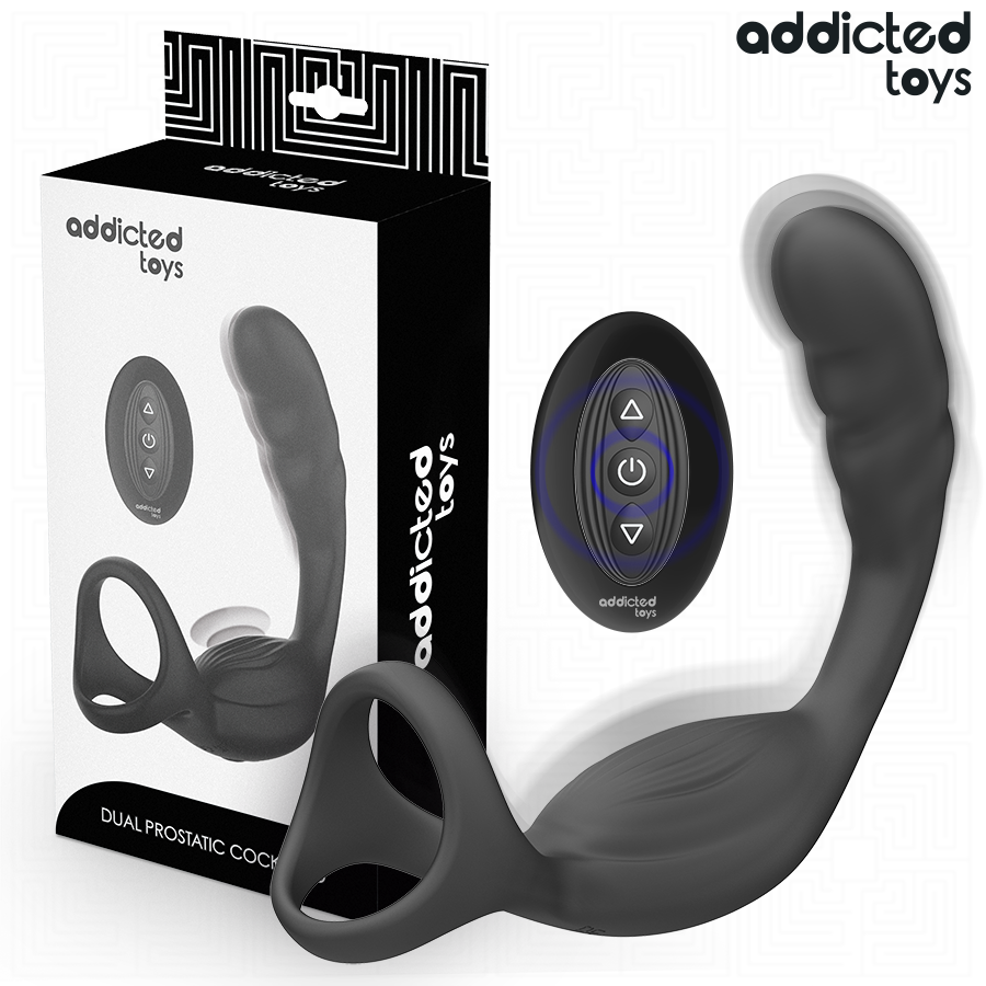 Addicted toys estimulador y masajeador prostático