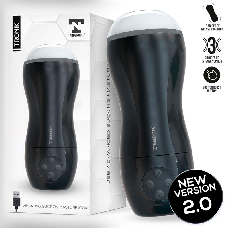 Tronik 2.0 - Masturbador con vibración y succión