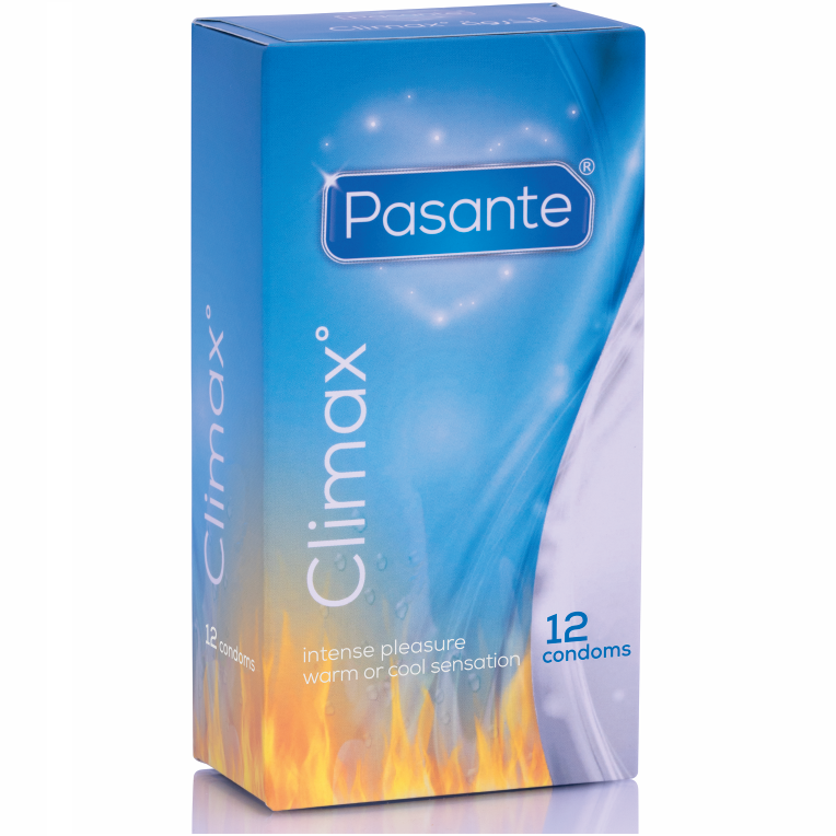Preservativos climax efecto frío/calor - 12 unidades