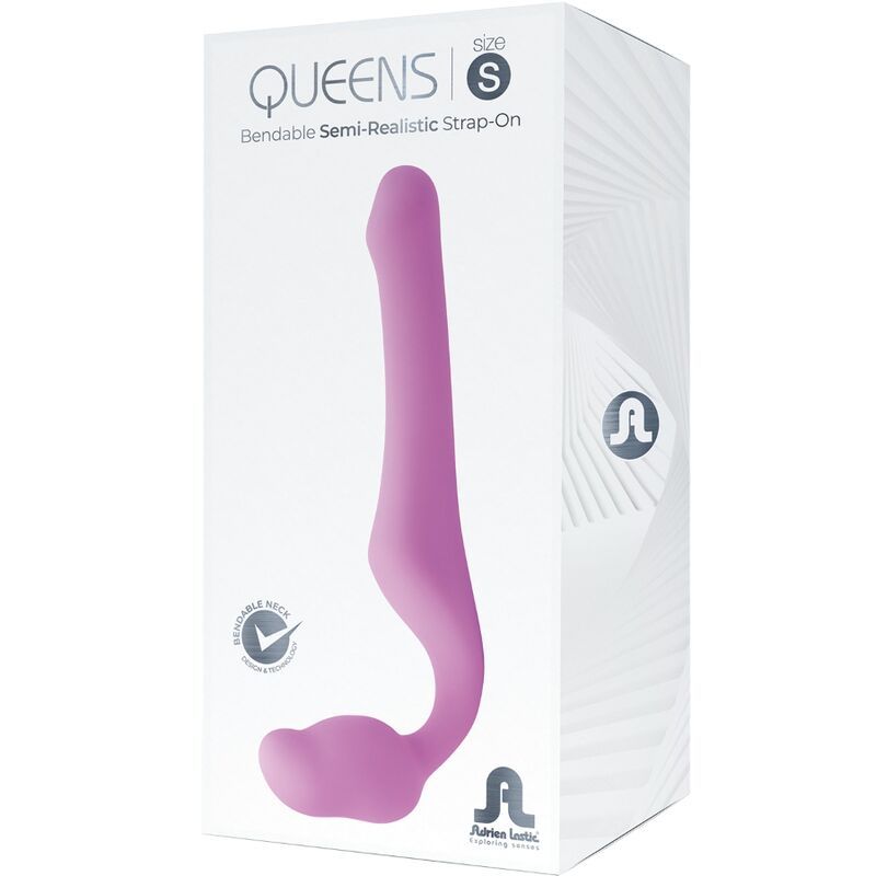 Dildo sin sujeción con penetración - Queens strap-on  foto 5