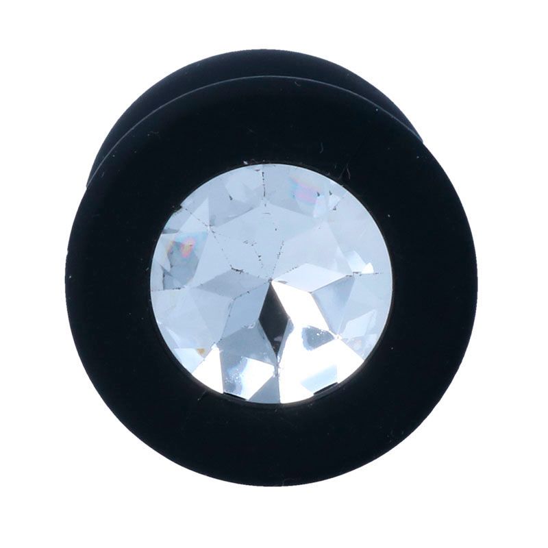 Shelki - Plug anal silicona Negro · S foto 2