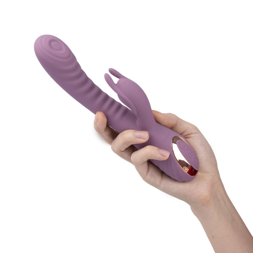 Vibrador con Rabbit nº15 Morado foto 5