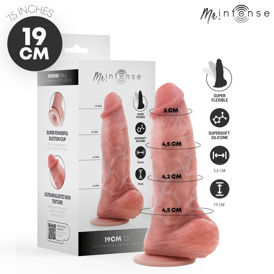 Spencer dildo silicona