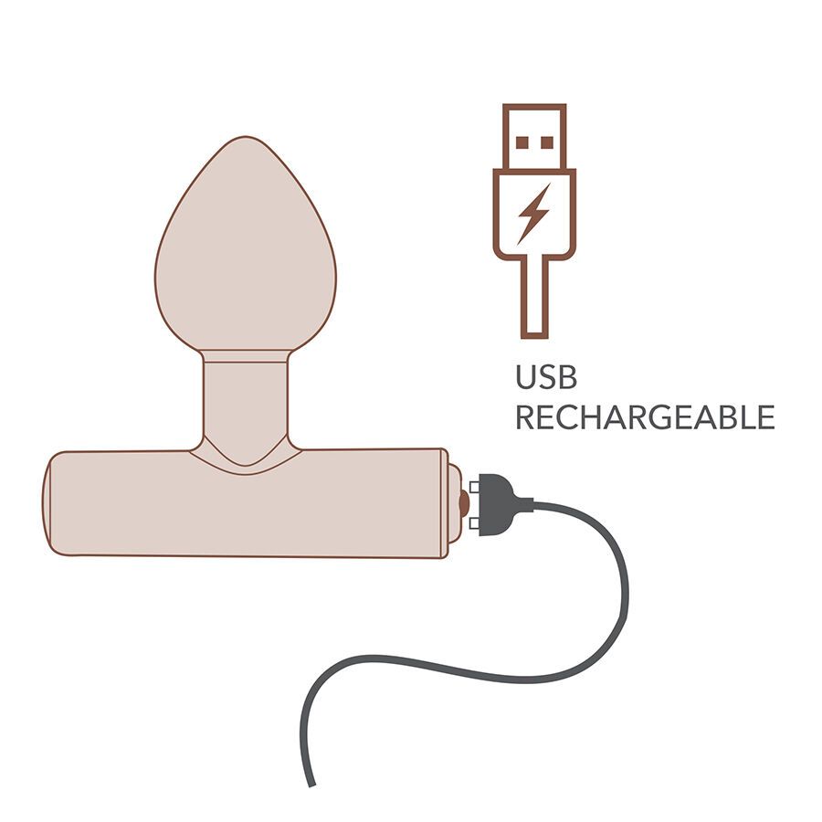 Nova astryx premium plug anal recargable 16 funciones  foto 4