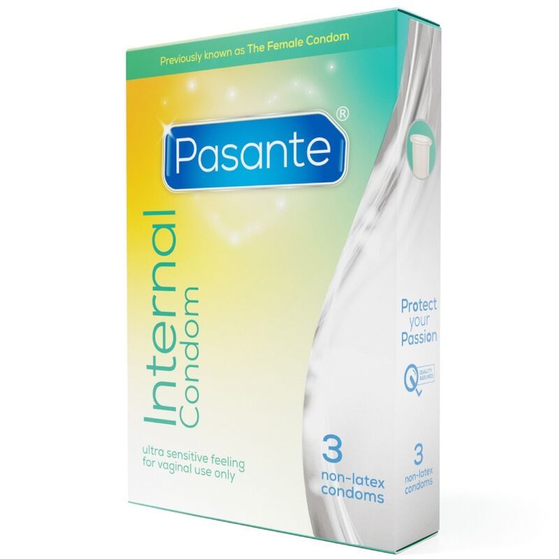 Pasante internal preservativos femeninos sin látex 3 unidades foto 2
