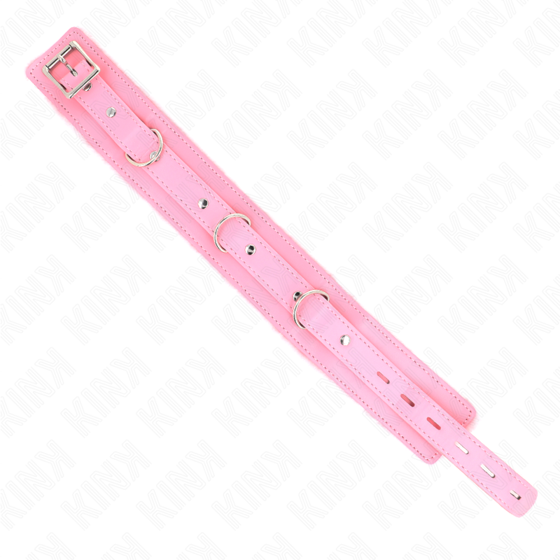 Collar con correa 65cm ajustable polipiel/pelo  foto 15