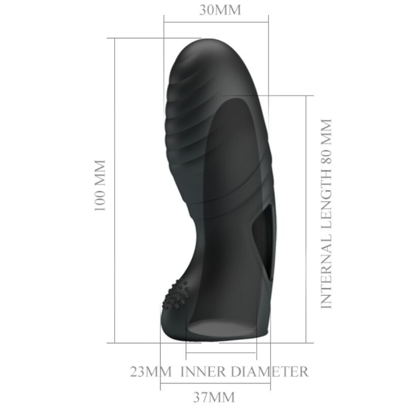 Alan vibrador de dedo silicona  foto 4