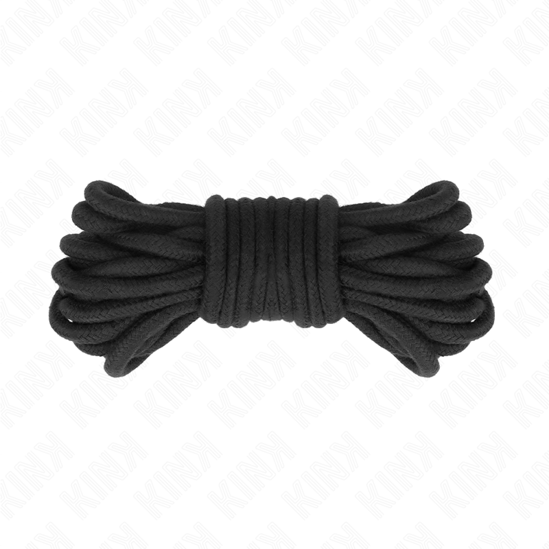 Cuerda de algodón - Negro  foto 4