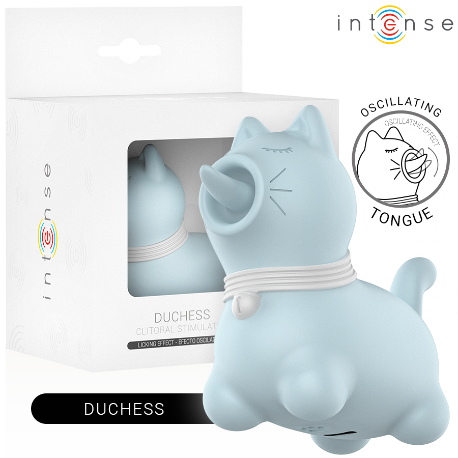 Duchess estimulador con lengua rotativa 360º azul  foto 2