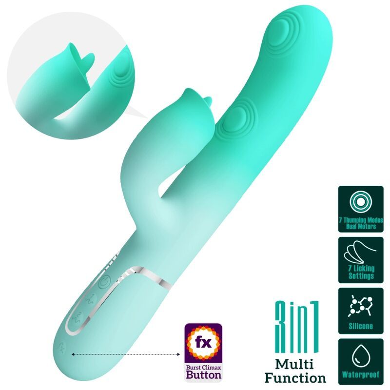Vibrador con tapping y licking - Gigi