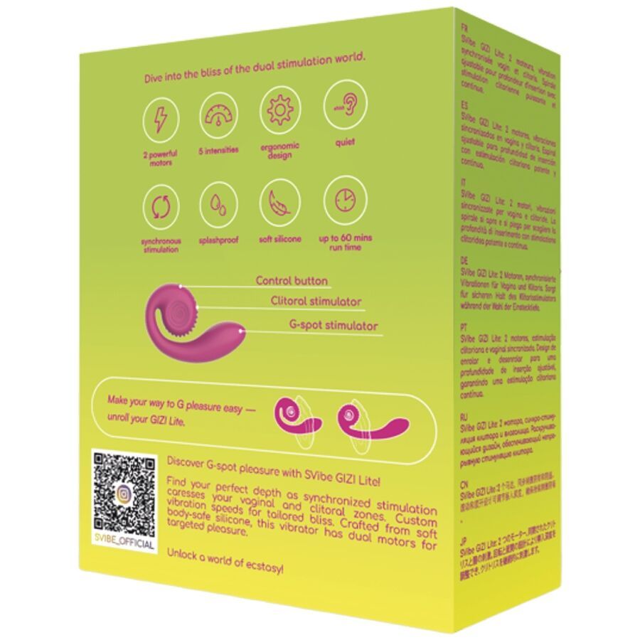 Gizi lite vibrador dual punto g y clítoris  foto 6