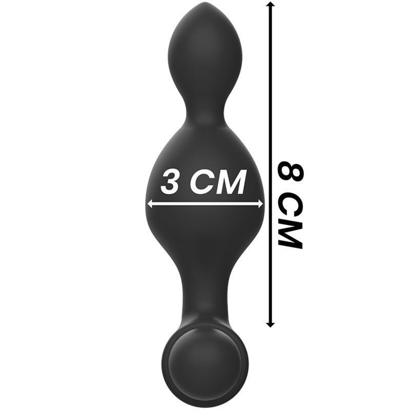 Tucker - Plug anal silicona con vibración  foto 4