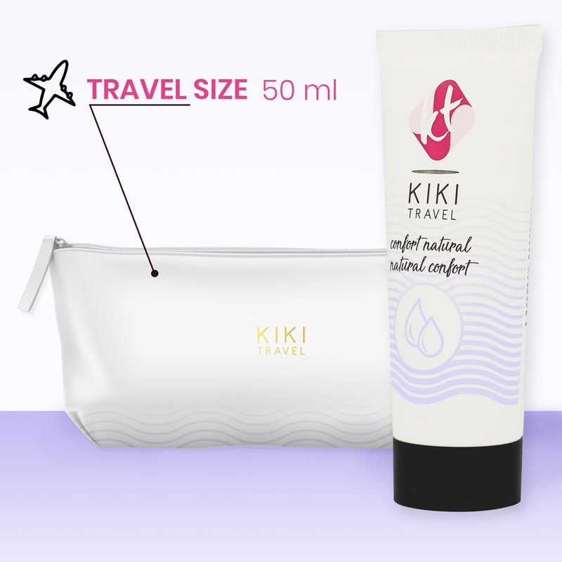 Kikí travel gel deslizante íntimo 50ml Natural Confort foto 3