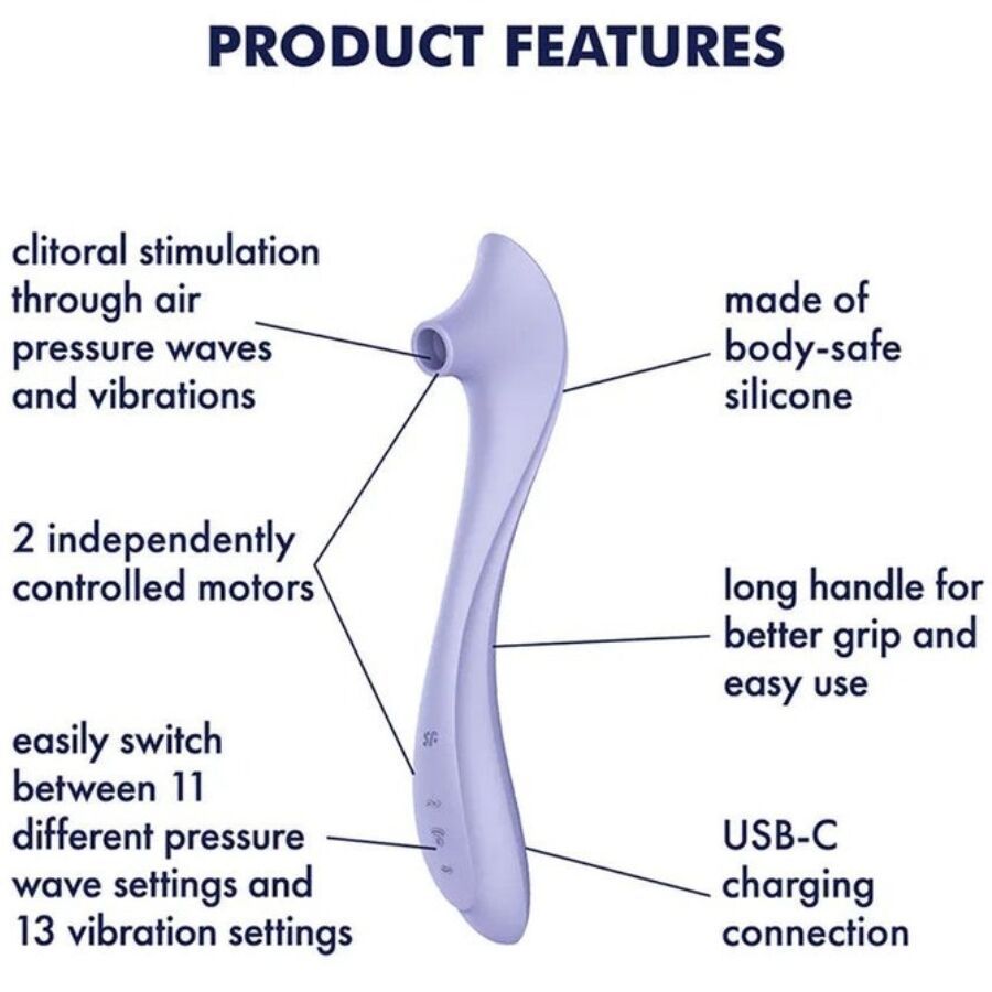 Easy lover vibrador & estimulador air pulse  foto 4