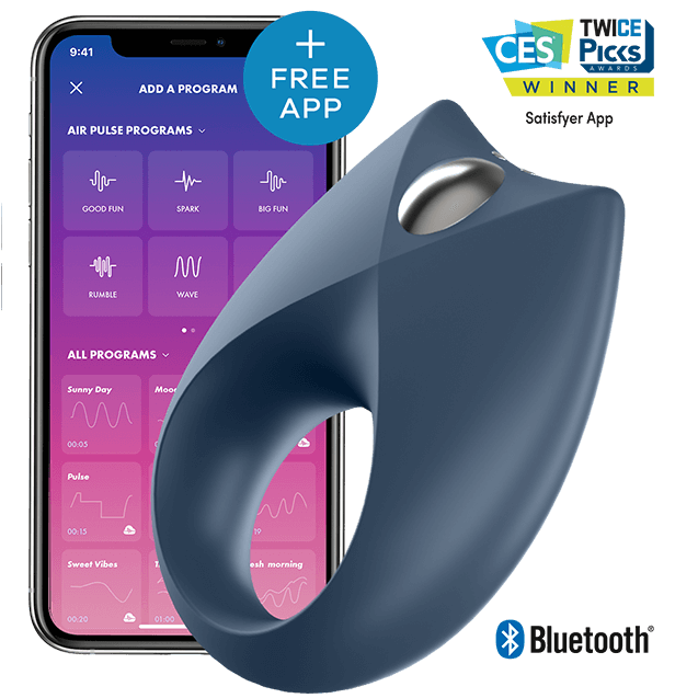 Anillo con vibración - Powerful royal one con app