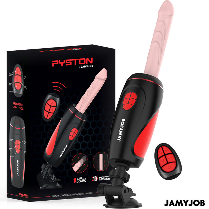 Pyston - Masturbador automático con dildo  foto 7