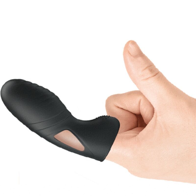 Alan vibrador de dedo silicona  foto 5