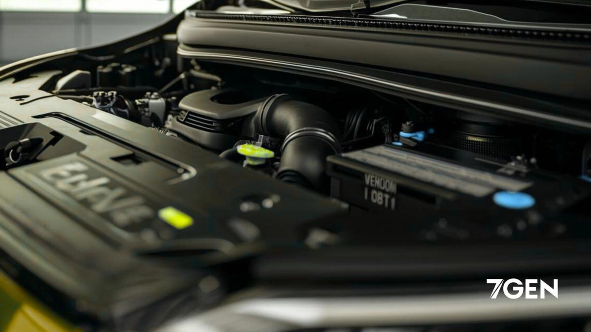 An EV engine has significantly less parts than its combustion engine counterpart.