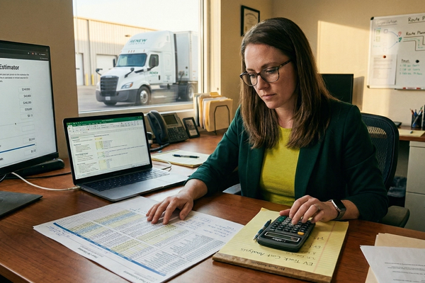 How to calculate EV fleet total cost of ownership