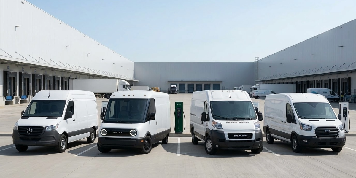 A range of electric vans