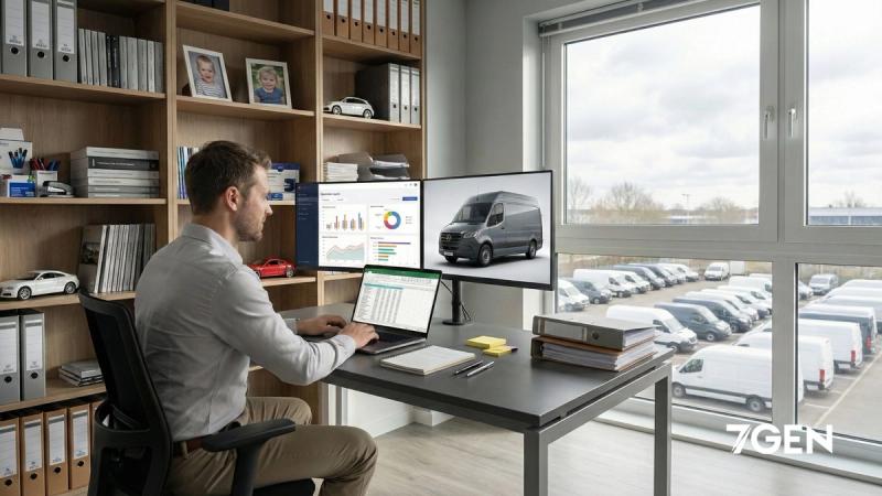 A fleet manager considers adding commercial EVs to the fleet to save money