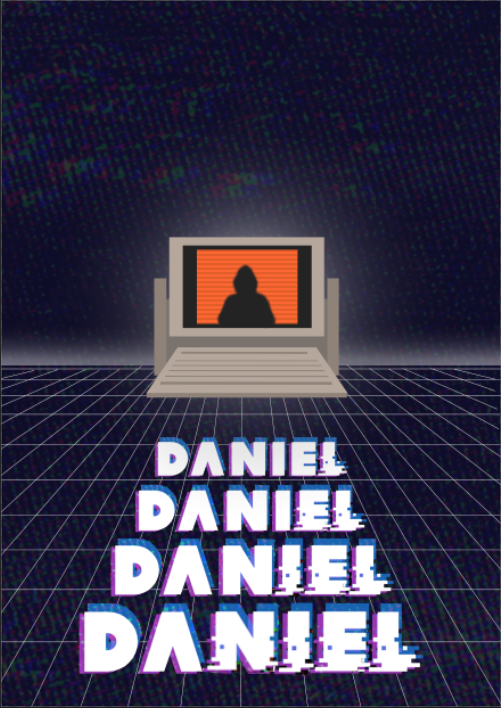 The mind of a hacker in the zone; a FPS Roguelite where you have to clear a set of rooms to continue to the next floor.