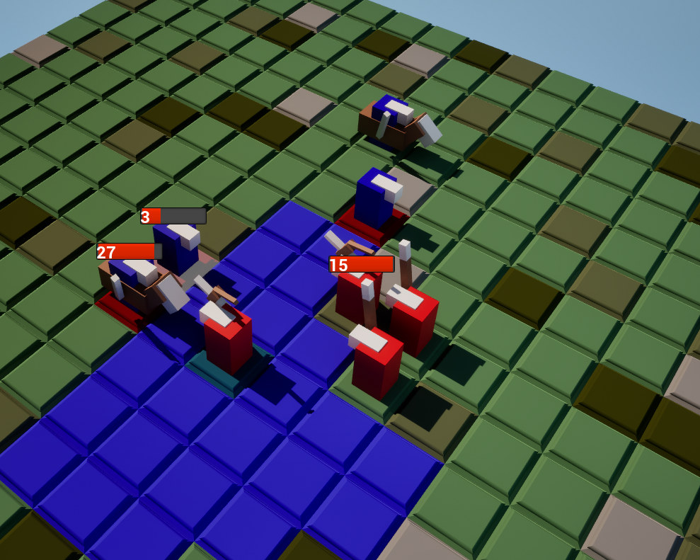 Turn Based Grid Movement Multiplayer Tactics