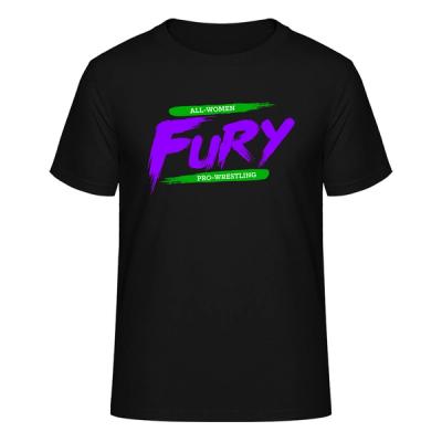 Fury – T-Shirt – Logo – black