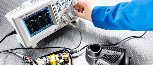 jakość elektronarzędzi - kontrola w laboratorium marki Graphite. Fot. Graphite