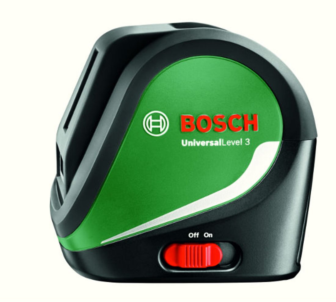 Wszechstronne lasery krzyżowe dla majsterkowiczów: UniversalLevel 2 i UniversalLevel 3 firmy Bosch