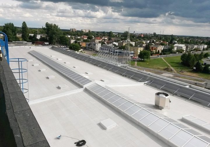 dachy płaskie