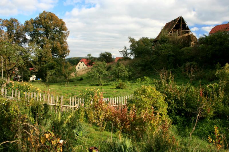 Rustykalny ogród