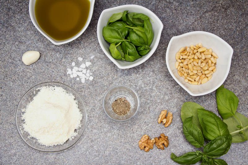 Przepis na pesto, krok po kroku