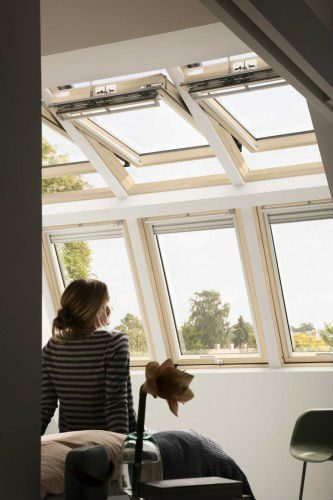 Jeszcze więcej przestrzeni na poddaszu – lukarna VELUX